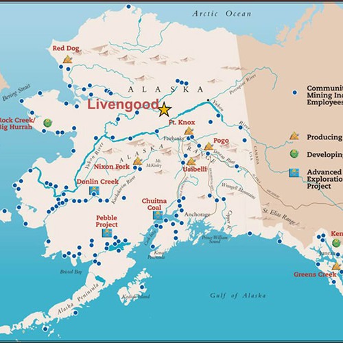 Major Mines and Development Projects in Alaska